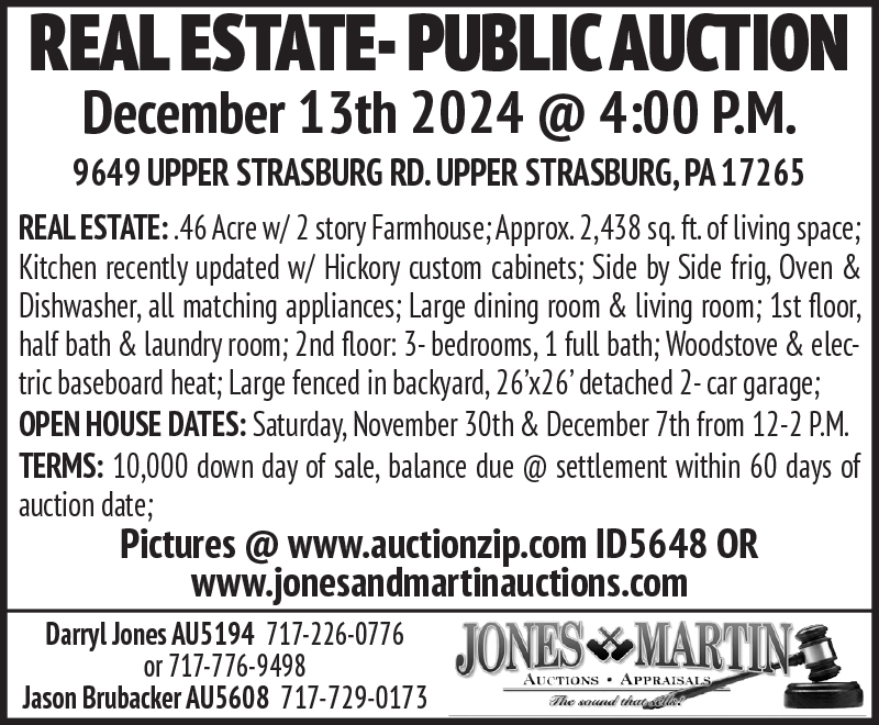 Real Estate Public Auction