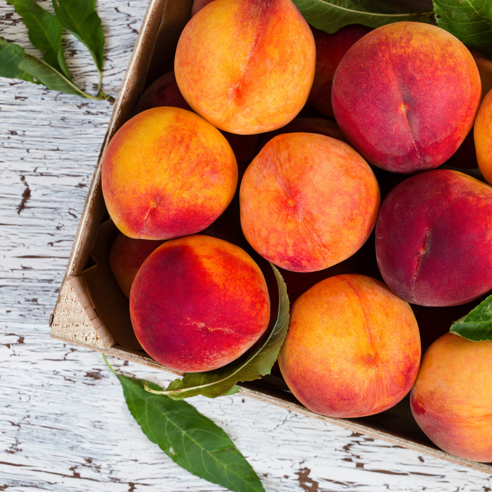 Fresh Peach Crumble Bars